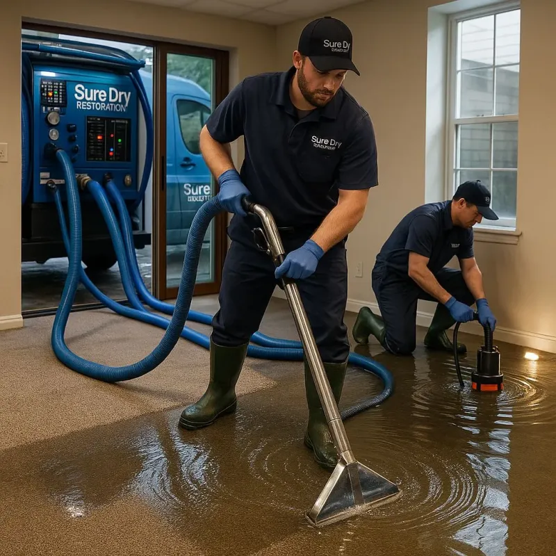 Water Extraction and Removal process in Fort Stewart, GA